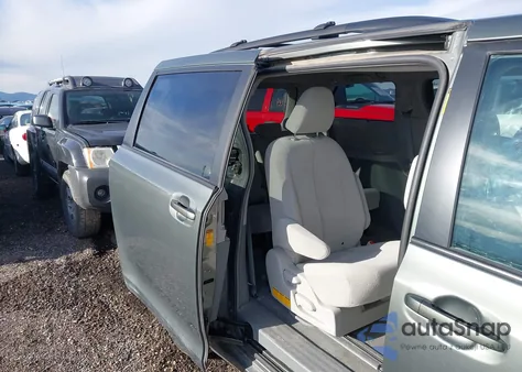 2014 Toyota Sienna Le 7 Passenger из США, поврежденный, VIN 5TDJK3DC7ES076047